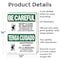 Signmission Safety Culture Sign, 10 in Width, Aluminum, Rectangle, Bilingual OS-2PACK-BC-A-1014-L-10001 - alternate 7